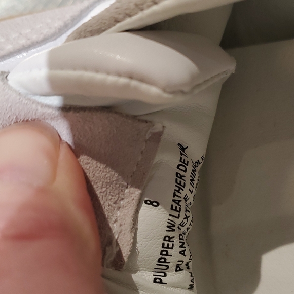 Express men's white tie front sneakers - Picture 9 of 9